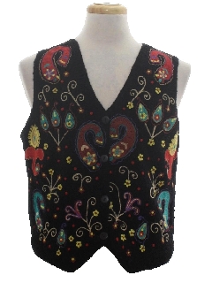 Women's Vintage Vests: authentic vintage vests - shop at RustyZipper.Com