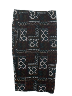 1980's Womens Totally 80s Skirt