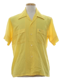 1960's Mens Mod Sport Shirt