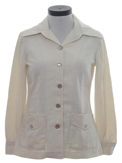 1970's Womens Style Leisure Jacket Style Shirt