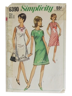 1960's Womens Pattern