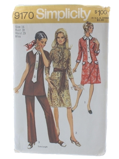 1970's Womens Pattern