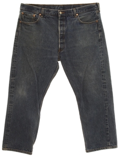 1990's Mens Levis 501xx Straight Leg Shrink To Fit Denim Jeans Pants