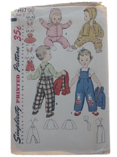 1950's Unisex Pattern