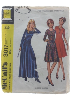 1970's Womens Pattern