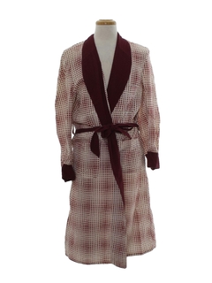 1950's Mens Smoking Jacket Style Robe