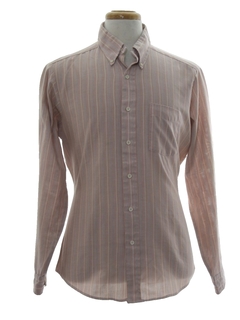 1980's Mens Preppy Shirt