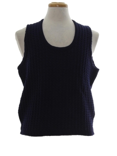 1960's Mens Wool Sweater Vest