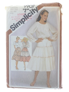 1980's Womens Pattern