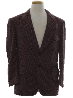 1970's Mens Disco Blazer Sportcoat Jacket