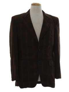 1970's Mens Mod Blazer Sportcoat Jacket