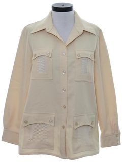 1970's Womens Mod Leisure Shirt Jacket
