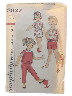 1970's Womens/Childs Pattern