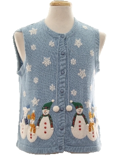 1990's Unisex Ugly Christmas Sweater Vest