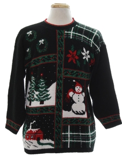 1980's Unisex Vintage Ugly Christmas Sweater