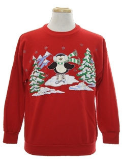 1980's Unisex Ugly Christmas Sweatshirt