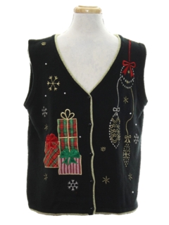 1980's Unisex Ugly Christmas Sweater Vest