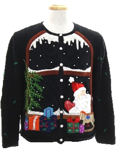 1980's Womens Ugly Christmas Sweater