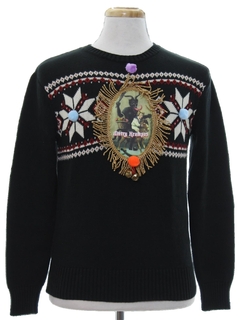 1990's Unisex Krampus Ugly Christmas Sweater