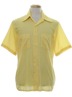 1960's Mens Mod Sport Shirt