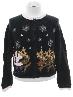 1980's Womens/Childs Ugly Christmas Sweater