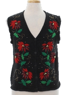 1980's Unisex Ugly Christmas Sweater Vest