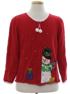 1980's Womens Ugly Christmas Sweater