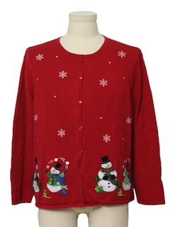 1980's Womens Ugly Christmas Sweater