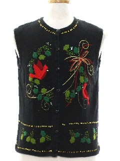 1980's Unisex Ugly Christmas Sweater Vest