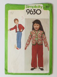 1970's Womens/Childs Pattern