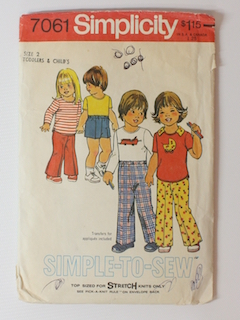 1970's Womens/Childs Pattern