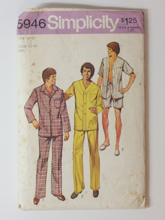 1970's Mens Pattern