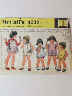 1970's Womens/Childs Pattern