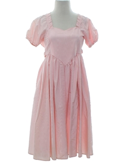 1970's Womens/Childs Flower Girl Dress