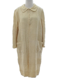 1960's Womens Knit Duster Jacket