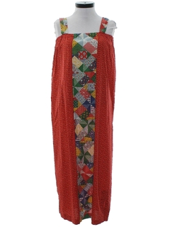 1970's Womens Hippie Sun Dress