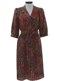 1980's Womens Disco Dress