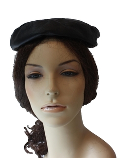 1960's Womens Accessories - Tam Hat