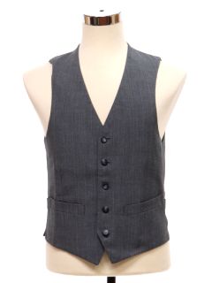 1980's Mens Suit Vest