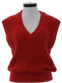 burgundy sweater vest womens