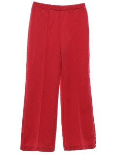 1970's Womens Flared Knit Pants