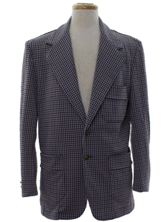 1970's Mens DIsco Blazer Sport Coat Jacket