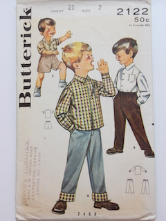 1960's Mens/Childs Pattern