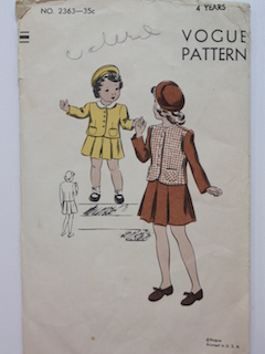 1950's Womens/Childs Pattern