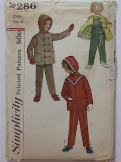 1940's Unisex/Childs Pattern
