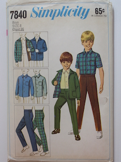 1960's Mens/Childs Pattern