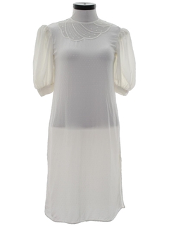 1980's Womens A-Line Dress