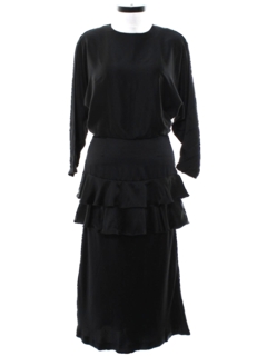 1980's Womens Totally 80s Cocktail Dress