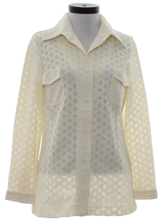 1970's Womens Leisure Shirt Jacket