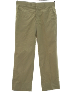 1980's Mens Khaki Preppy Golf Pants